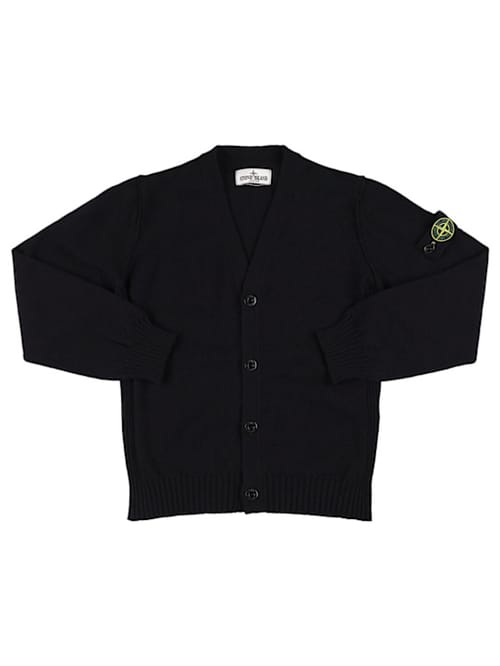 Stone Island Junior: 混棉开衫