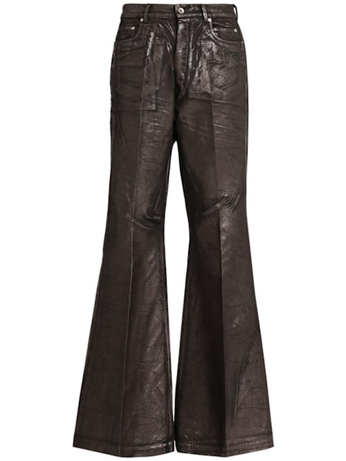Rick Owens: 高腰喇叭牛仔裤