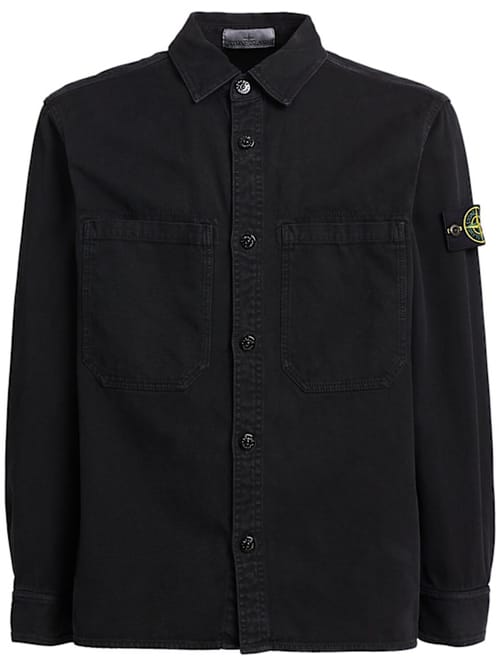 Stone Island: Cotton shirt with chest pockets