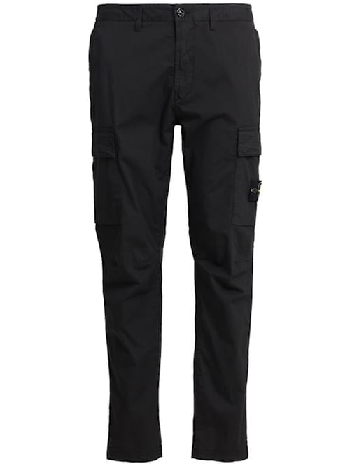 Stone Island: 直筒裤，带侧袋