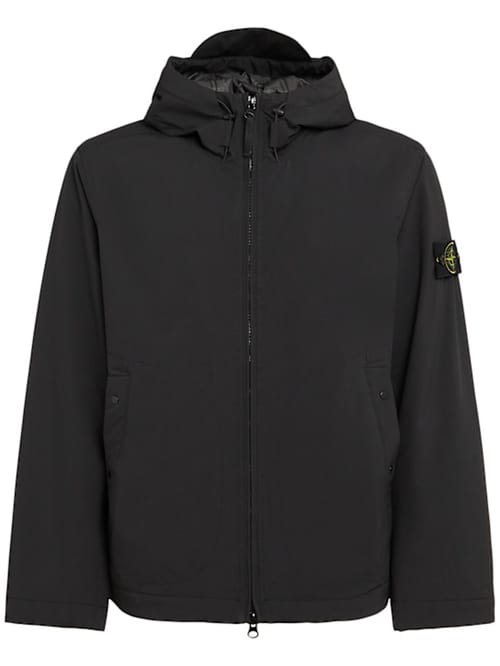 Stone Island: 带拉链的连帽夹克