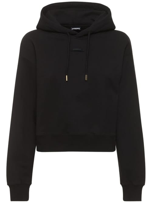 Jacquemus: 短款连帽卫衣