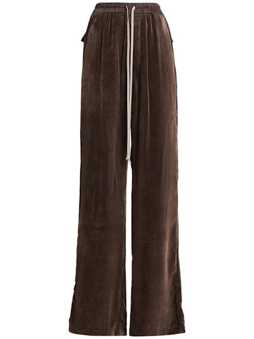 Rick Owens: 宽腿裤带抽绳