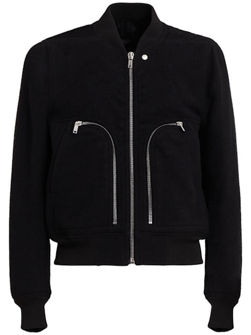Rick Owens: Bomber jacket with front zip