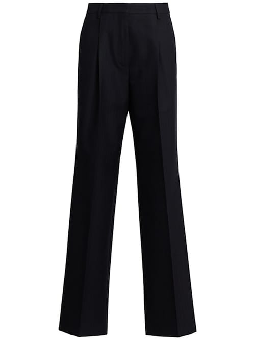 Dries Van Noten: 宽腿褶皱裤