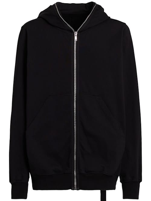 Rick Owens DRKSHDW: 拉链连帽衫