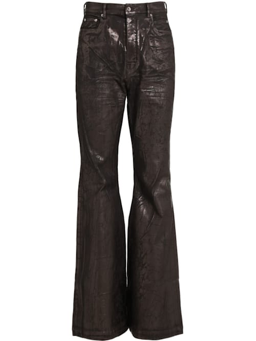 Rick Owens DRKSHDW: 高腰喇叭牛仔裤