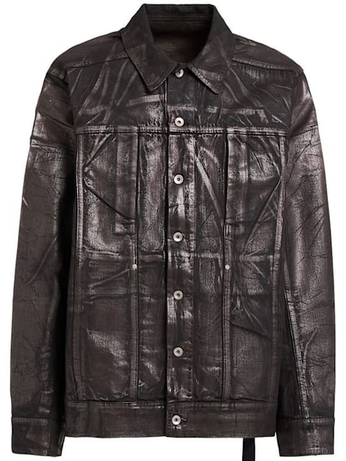 Rick Owens DRKSHDW: 带扣工作夹克