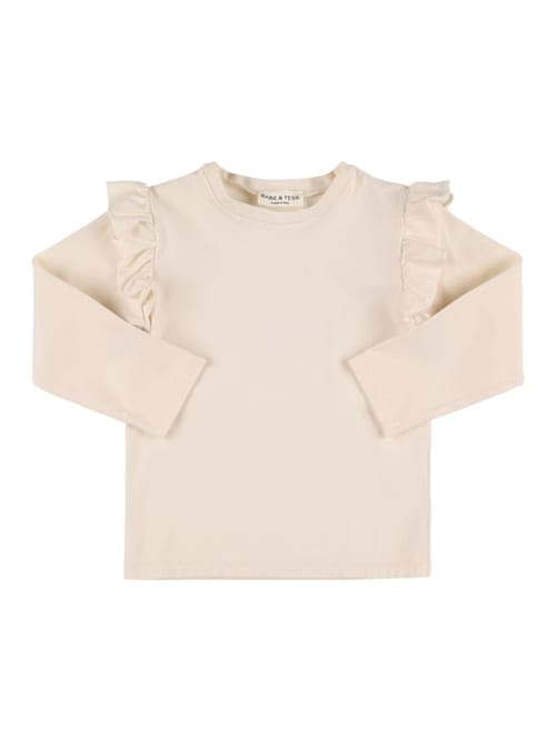 Babe & Tess: Cotton blend t-shirt