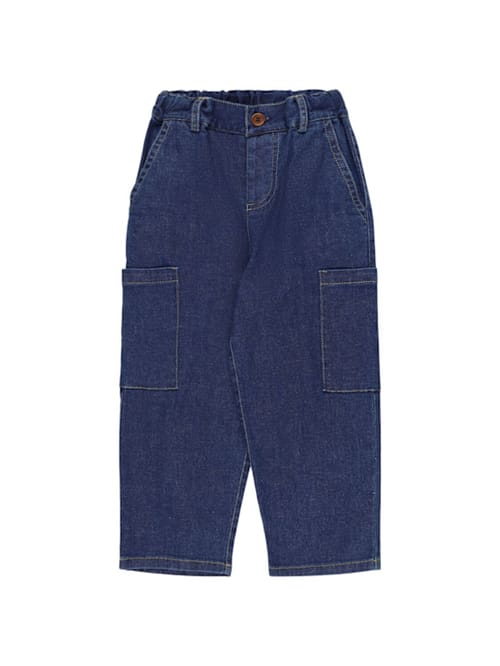 Babe & Tess: Denim cargo jeans