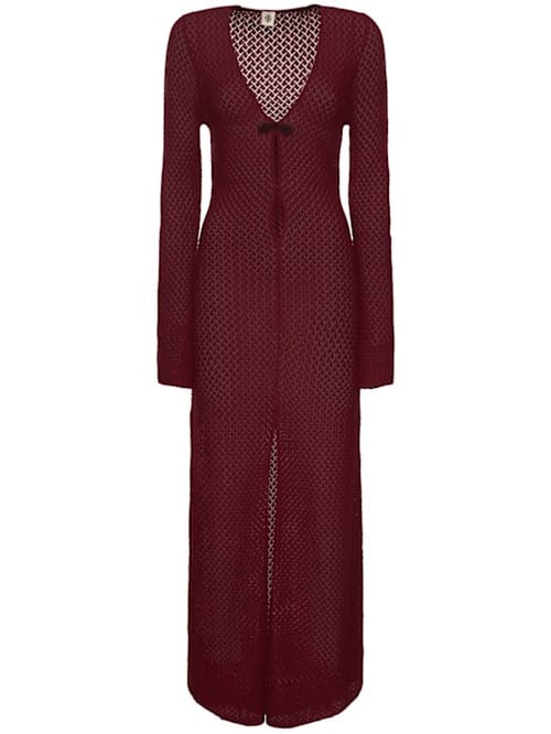 The Garment: Maxikleid aus Ajour-Strick