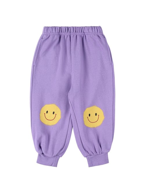 Jellymallow: Pantaloni in felpa di cotone stampata