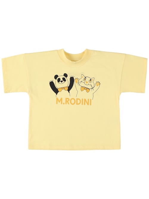 Mini Rodini: 印花有机棉T恤