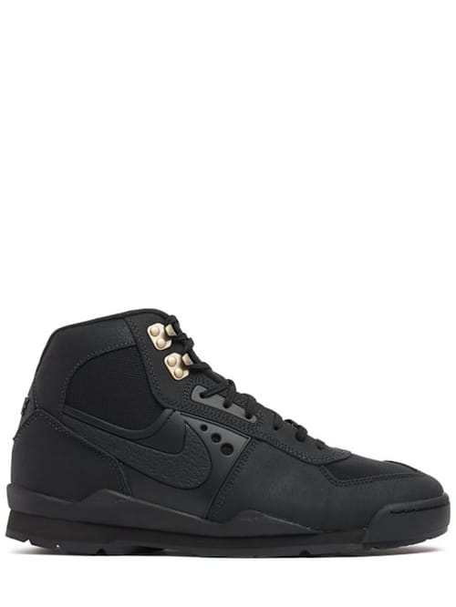Nike: High-top Sneakers with Contrast Details