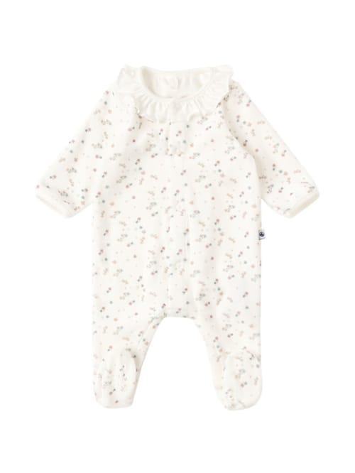 Petit Bateau: 印花棉连体衣