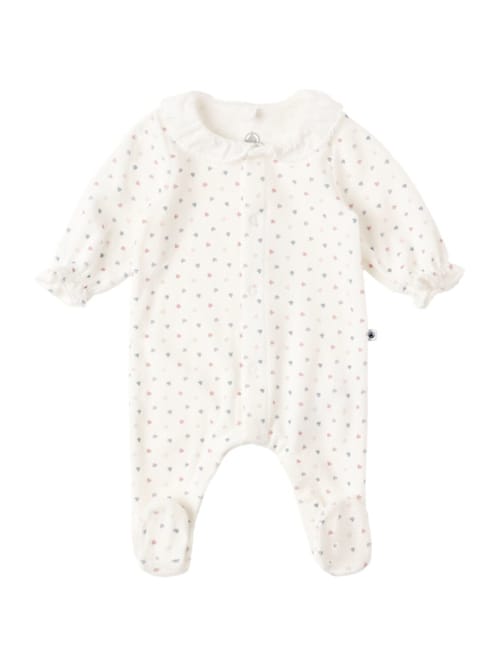 Petit Bateau: 印花棉连体衣