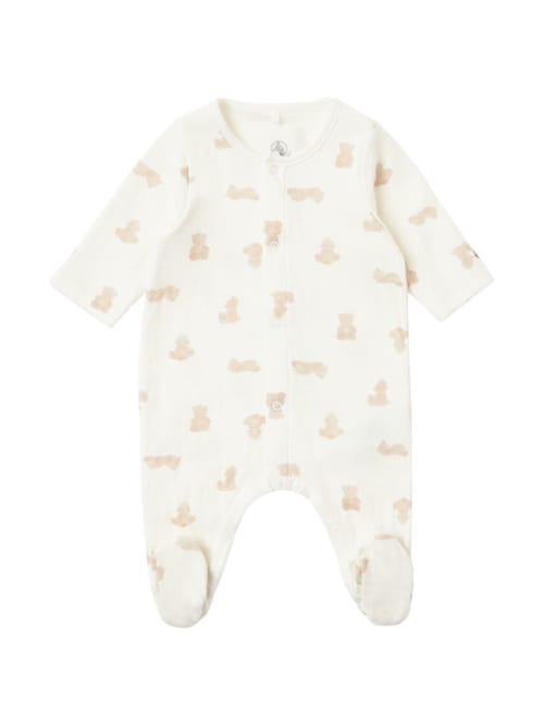 Petit Bateau: 印花棉连体衣