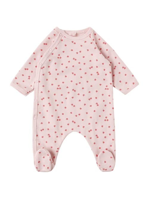 Petit Bateau: 印花棉连体衣
