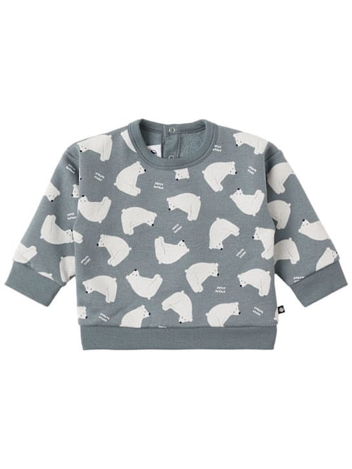 Petit Bateau: Printed cotton crewneck sweatshirt