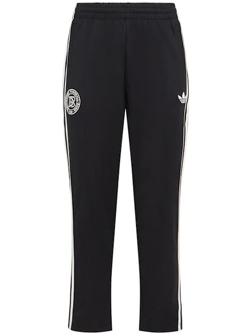 adidas Originals: 直筒裤，带弹性腰带