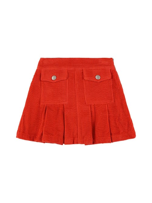 TANGERINE: Gonna in cotone