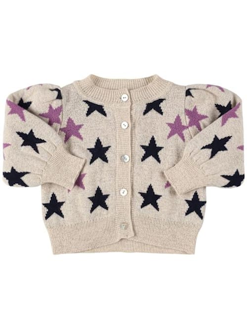 The New Society: Cardigan jacquard a stelle