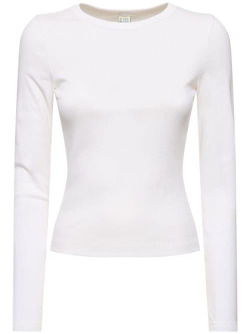 Flore Flore: Max Tee ribbed 有机棉 T 恤