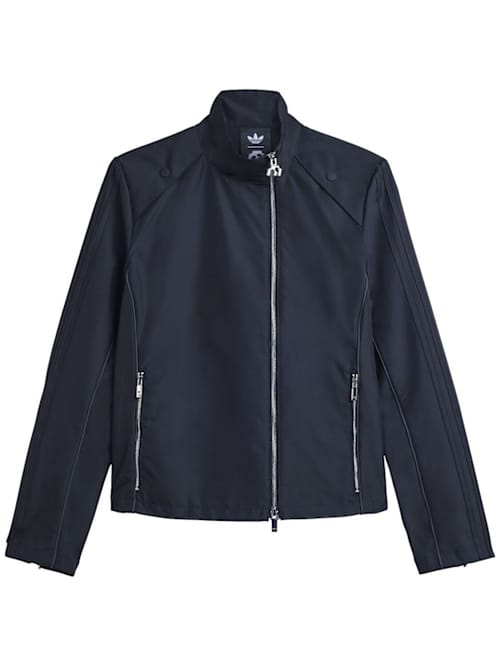 adidas Originals: 中央信封拉链摩托夹克