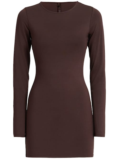SKIMS: Long-sleeved modal mini dress