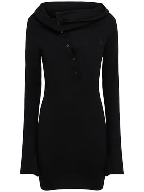 The Attico: Virgin wool and cashmere mini dress
