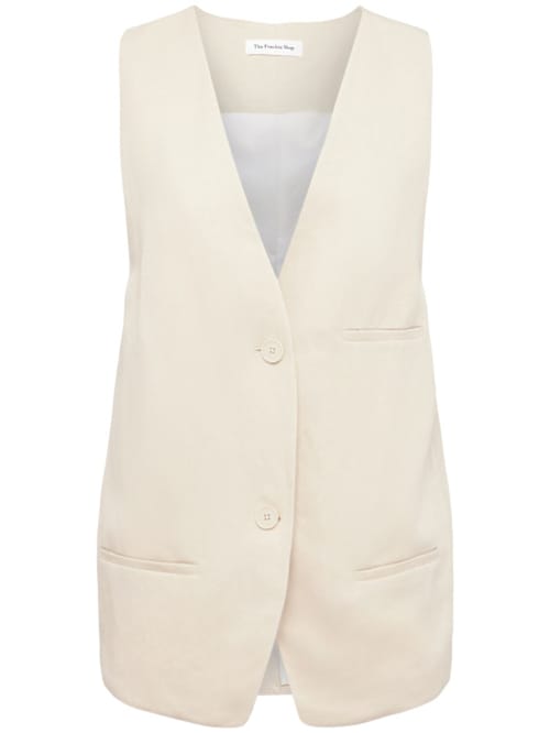 The Frankie Shop: Short jacket with center button fastening