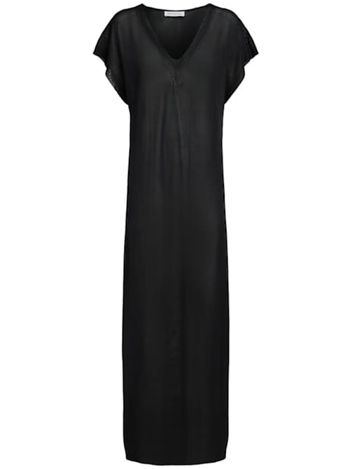 The Frankie Shop: Vestito lungo in maglia con spacchi
