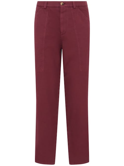Brunello Cucinelli: Straight trousers with button closure