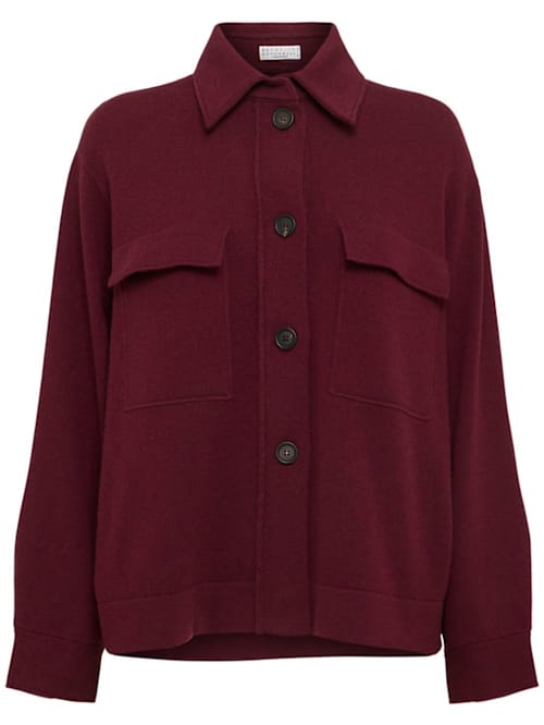Brunello Cucinelli: 带扣开合的开衫
