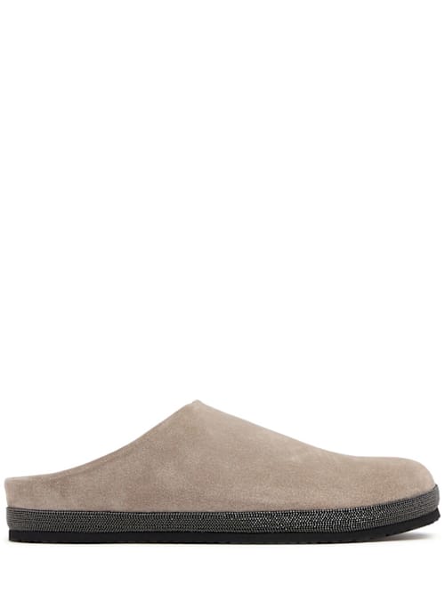 Brunello Cucinelli: 圆头木屐
