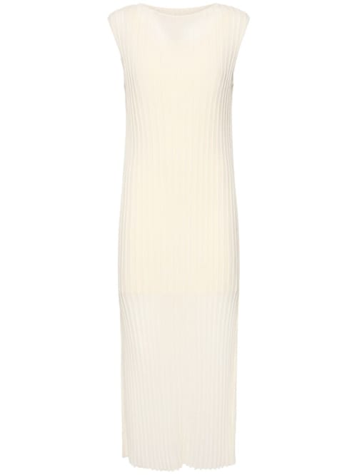 Loulou De Saison: Abito lungo in cotone con spacco