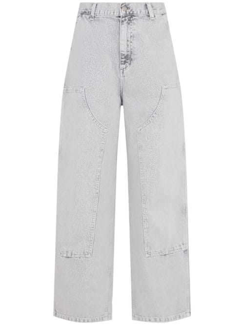 Carhartt WIP: 高腰宽腿牛仔裤
