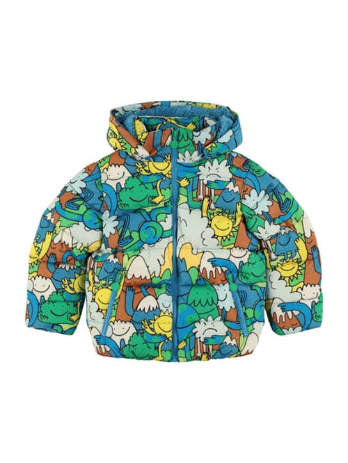 Stella McCartney Kids: 印花聚酯夹克