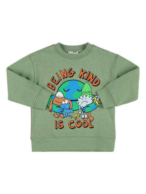 Stella McCartney Kids: 印花棉质卫衣