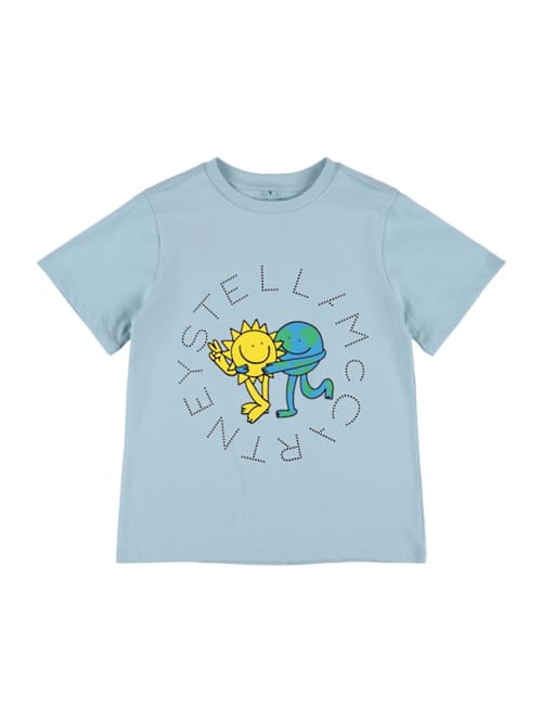 Stella McCartney Kids: 印花棉质平纹T恤