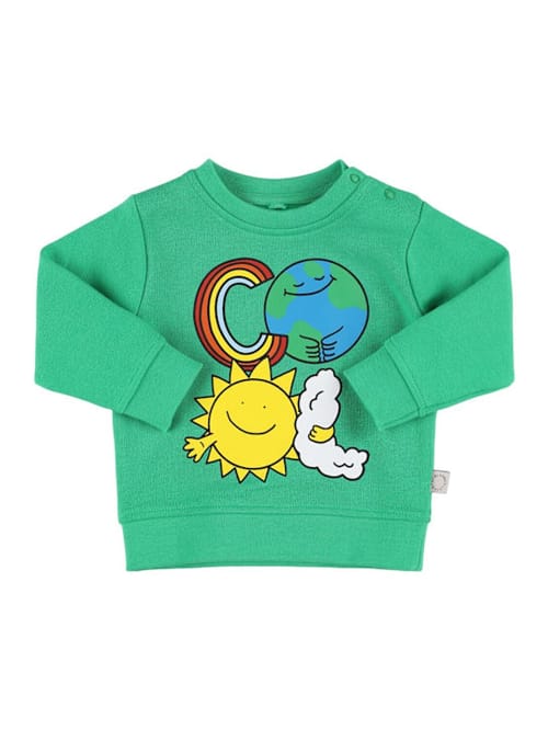 Stella McCartney Kids: 印花棉质卫衣