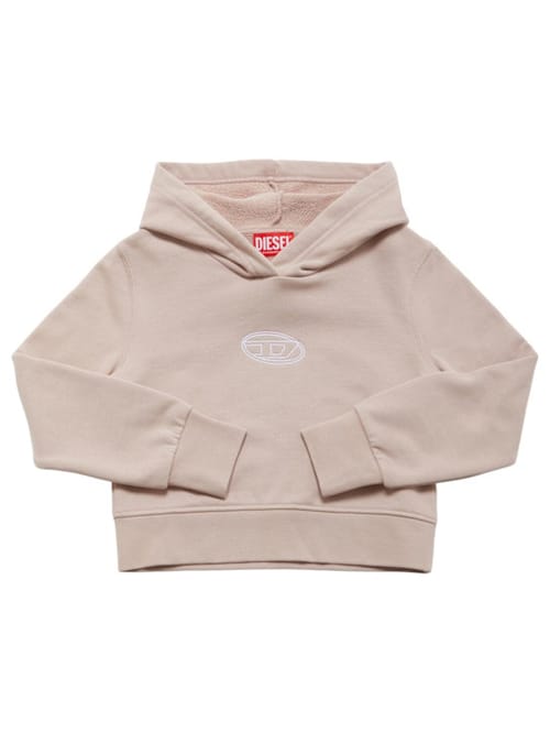 Diesel Kids: 带帽棉质卫衣