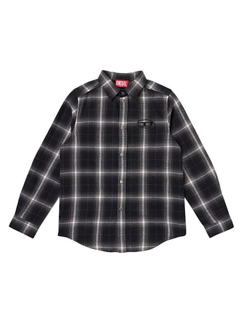 Diesel Kids: 经典翻领衬衫