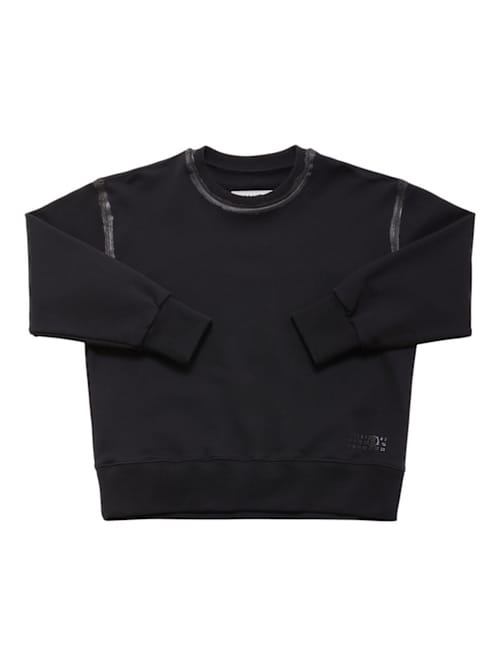 MM6 Maison Margiela: 棉质圆领汗衫