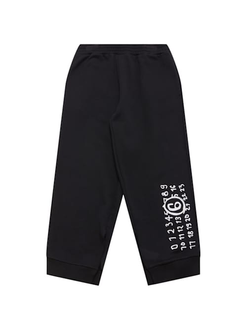 MM6 Maison Margiela: 印花棉质运动裤
