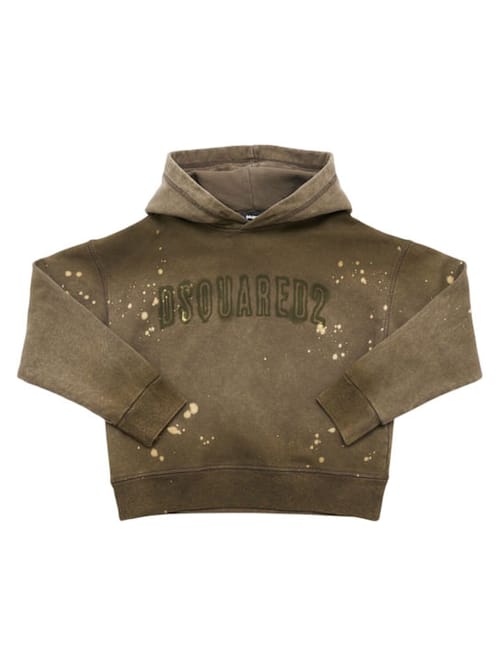Dsquared2: 连帽棉质卫衣