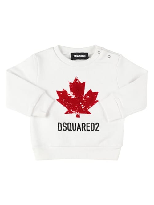 Dsquared2: 棉质圆领卫衣