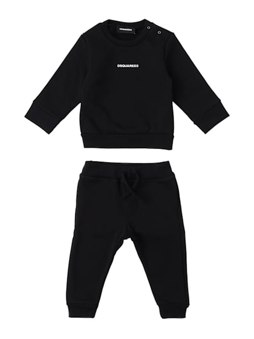 Dsquared2: 棉质连帽衫和运动裤