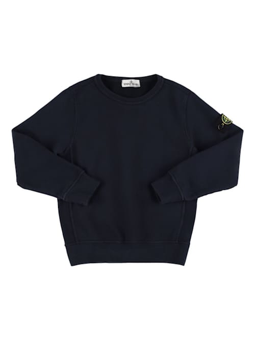 Stone Island Junior: 有机棉卫衣