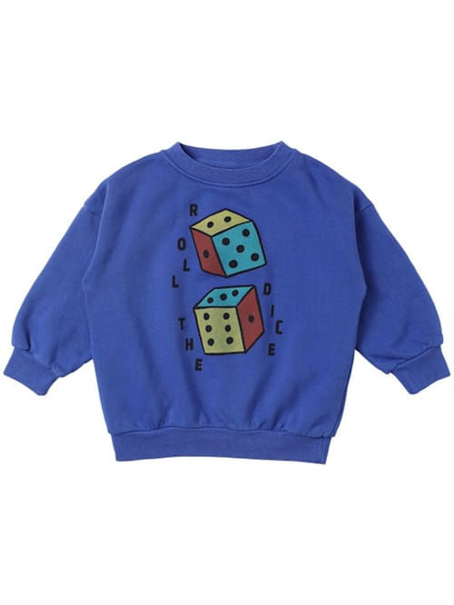 Bobo Choses: 印刷有机棉混合卫衣
